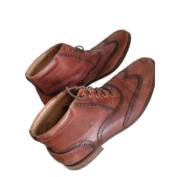 Cole Haan Other - Men's Cole Haan Brown Leather Boots 10 Ankle